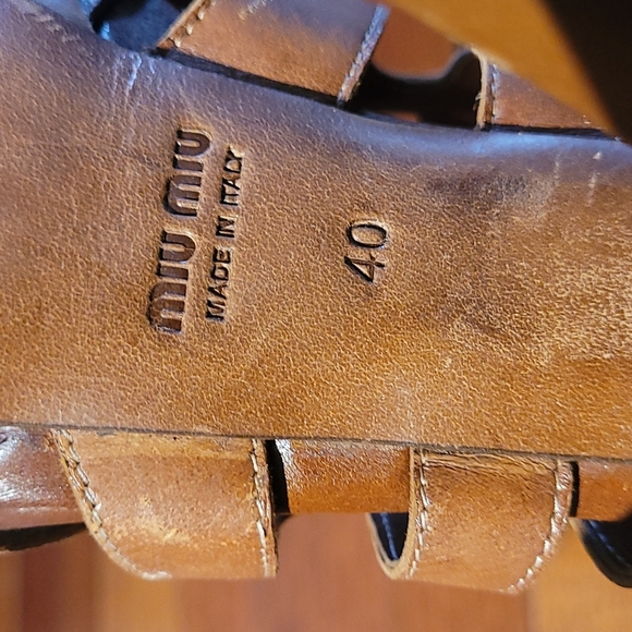 Mui Mui strappy heels Size 9.5 - Picture 11 of 11